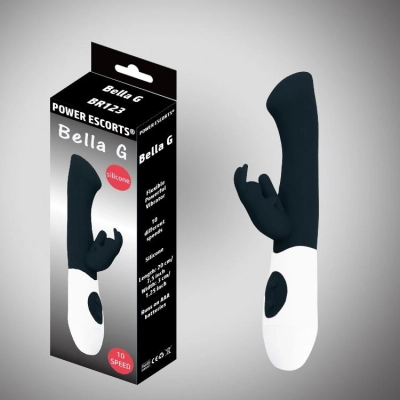 Wibrator punktowy Bella G – silikon, 10 funkcji, wodoodporny (20 cm)