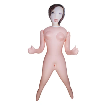 Lalka miłości Maryna - naturalnych rozmiarów, z nadrukowaną twarzą, stojąca pozycja