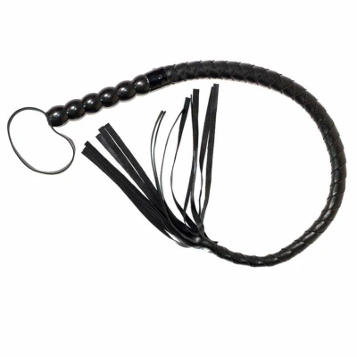 Bat do uderzeń PU – Pejcz Party Hard Bossy, długość 91 cm, czarny, uniwersalny