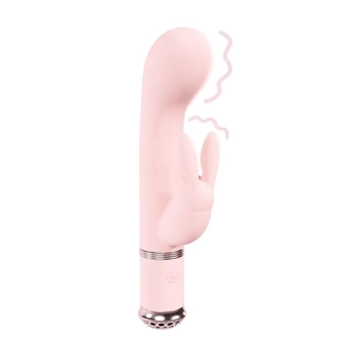 Wibrator Rabbit Belle Loveline - Silicone, Wodoodporny, 10 000 RPM