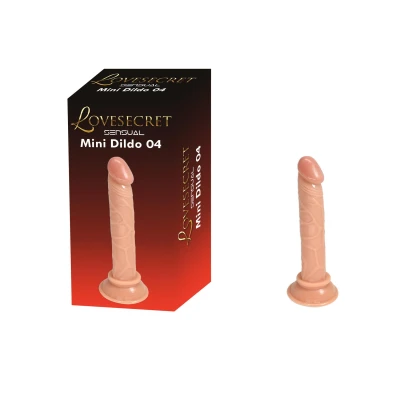 Dildo LoveSecret Sensual Mini - 14 cm długości, realistyczny, cielisty kolor, bezpieczny materiał