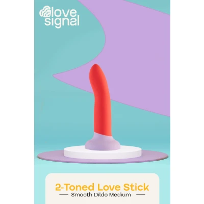 Dildo silikonowe Dreamtoys Love Signal – 17 cm, średnica 2,8 cm, wodoodporne IPX8
