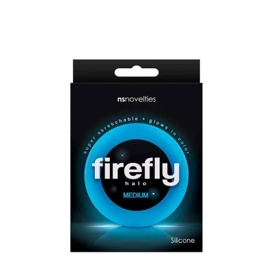 Pierścień penisa Firefly Halo – silikonowy, świecący w ciemności, elastyczny
