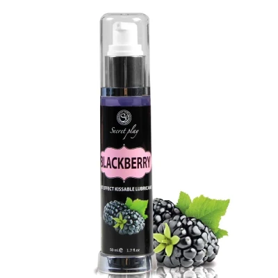 Lubrykant do ciała BLACKBERRY 50 ml, efekt cieplny, bazowy na glicerynie, 100% wegański