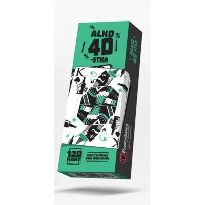 Gra towarzyska ALKO 40 - idealna na imprezy, śmieszne zadania, dużo śmiechu