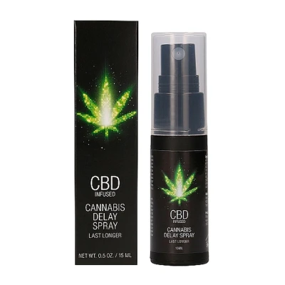 Spray opóźniający wytrysk CBD - 15 ml, łagodny, miejscowe znieczulenie, łatwe zastosowanie