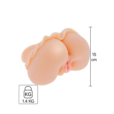 Masturbator TPE BANGERS by HIDDEN DESIRE, realistyczna struktura, 15 cm