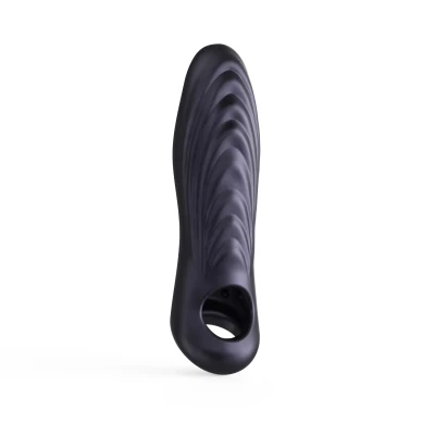 Masturbator 2-w-1 RYZER Max Black Plum — silikon XL, regulowane podciśnienie, IPX7