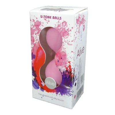 Kulki dopochwowe Geisha Lastic Balls, silikon medyczny, 3,5 cm, stymulacja mięśni miednicy