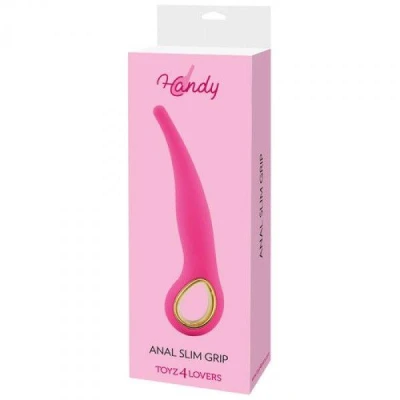 Wibrator analny Toyz4Lovers Slim Grip, wodoodporny, 10 trybów wibracji, silikon