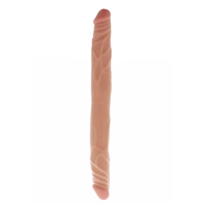Dildo podwójny TOYJOY Get Real, długość 35 cm, z bez ftalanowym PVC