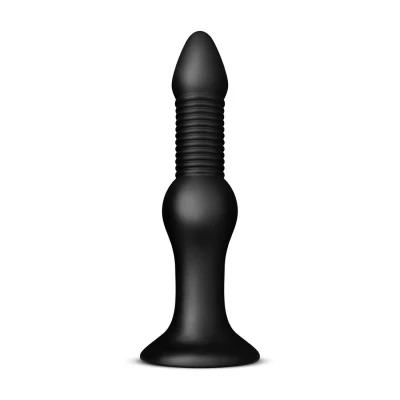 Dildo - BUTTR, 25 cm długości, żebrowany trzon, do użytku analnego i waginalnego