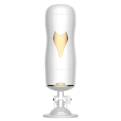 Masturbator podwójny CyberSkin® - 7 funkcji wibracji, z przyssawką, dłuższy 24,8 cm