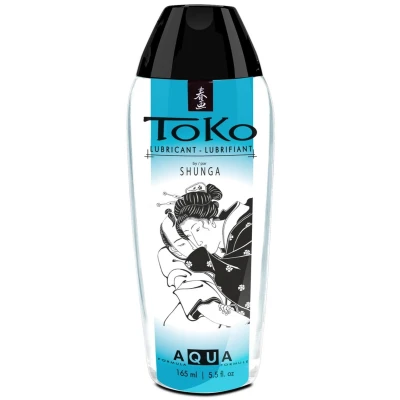 Lubrykant wodny Toko Aqua Gel Shunga - organiczny, długotrwały, łatwy do zmycia, 165 ml