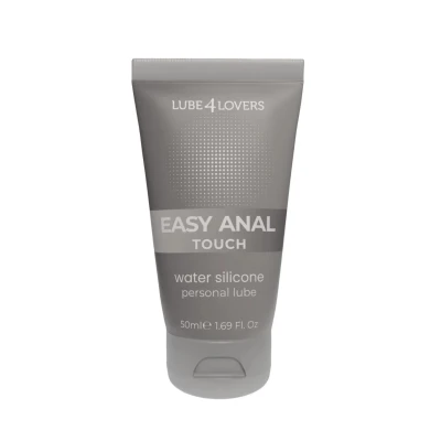 Lubrykant analny Lube4Lovers Easy Anal Touch — woda+silikon, Extra Glide, 50 ml