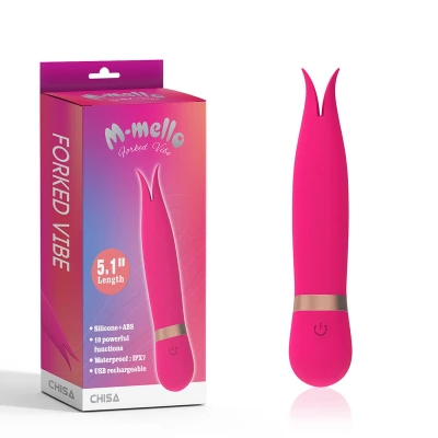 Wibrator Forked Vibe - Wodoodporny, Silikonowy, 10 Funkcji Wibracji