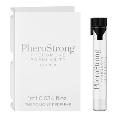 Perfumy dla mężczyzn - PheroStrong, 1ml, nuty aldehydów, bergamotki i kadzidła