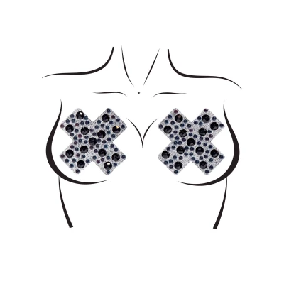 Naklejki na sutki X Factor - czarne, samoprzylepne, dekoracyjne biżuteria