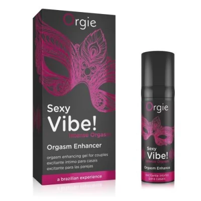 Żel do masażu intymnego Orgie - Intense Orgasm, 15 ml, stymulacja i wibracja