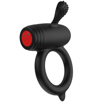 Pierścień erekcyjny Excellence Power Pro | Silikon, 10 trybów wibracji, wodoodporny IPX7