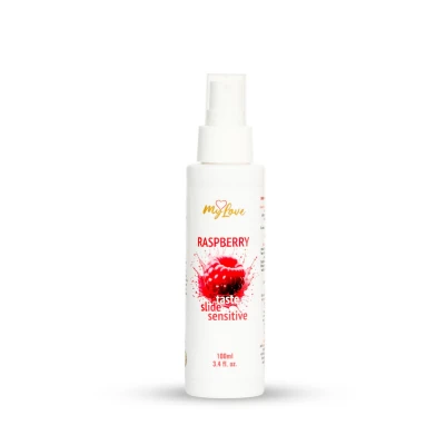 Żel intymny MyLove Taste Slide Sensitive, malina, 100 ml, aksamitna konsystencja