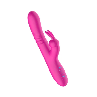 Wibrator króliczek - silikonowy, 10 wzorów wibracji, wodoodporny, USB