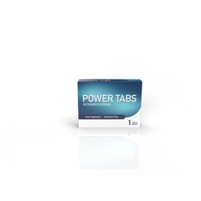 Suplement diety na erekcję Power Tabs™ - L-arginina, Tribulus, Ginseng, 1 kapsułka