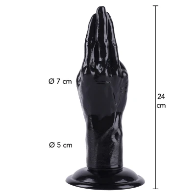 Gadżet analny HIDDEN DESIRE EXTREME XXL, długość 24 cm, średnica 5-7 cm, PVC