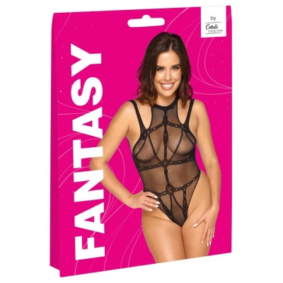 Body Suit Cottelli LINGERIE, Siateczka, Odważny Styl, Zmysłowy Kroj