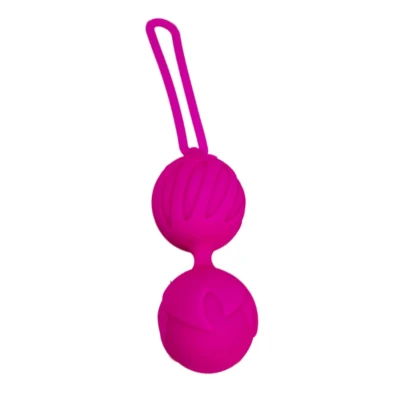 Kulki dopochwowe Geisha Lastic Balls, silikon medyczny, 3,3 cm, długość 16,5 cm