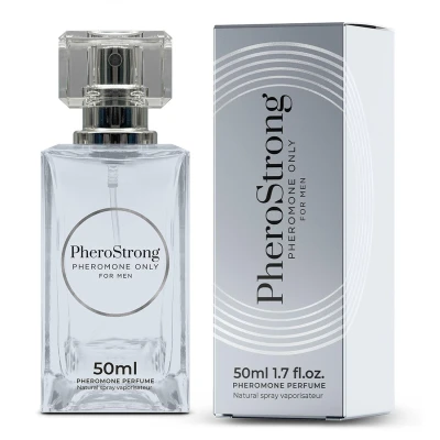Pheromone Perfume for Men PheroStrong 50ml - Wzmocnienie atrakcyjności, nuty morskie, wanilia