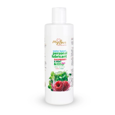 Żel intymny i do masażu MyLove Aroma Series Malina i Mięta 300 ml