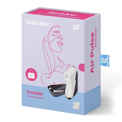 Stymulator łechtaczki Satisfyer Pro Traveler, 11 poziomów intensywności, wodoodporny