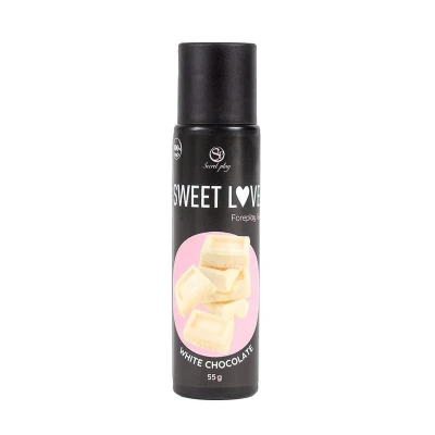 Żel jadalny - Biała Czekolada, Secret Play, 60 ml, 100% jadalny, glicerynowy