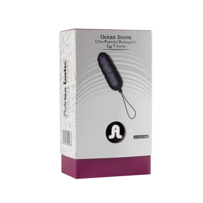 Wibrator jajko wibracyjne AD.Ocean Storm, 10 funkcji, wodoodporny, z pilotem