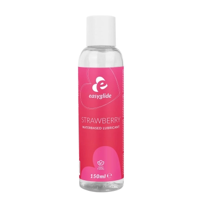 Lubrykant na bazie wody EasyGlide Strawberry — 150 ml, smak truskawkowy, dermatologiczny