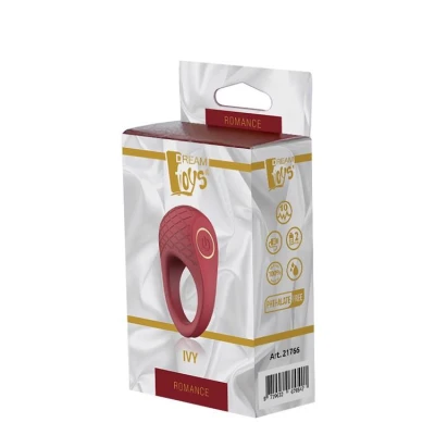 Pierścień wibrujący, Romance IVY, silikon, 3 prędkości, wodoodporny