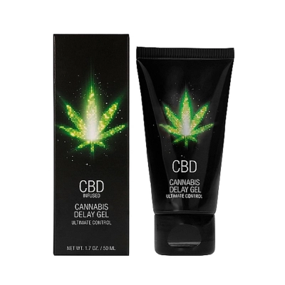 Żel opóźniający CBD Cannabis, 50 ml, z kannabidiolem, do użytku zewnętrznego