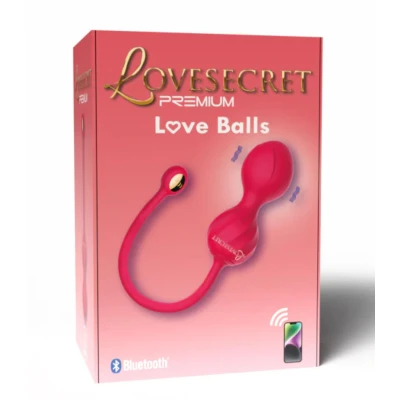 Kulki Kegla Lovesecret Premium LS01, 9 trybów wibracji, sterowanie aplikacją, wodoodporne