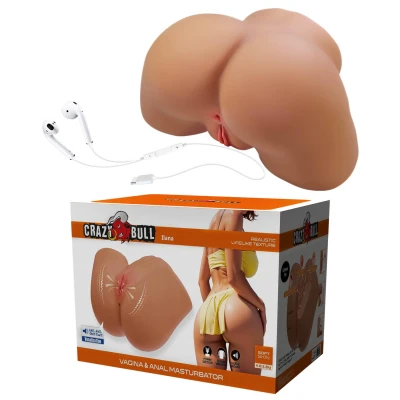 Masturbator 3D Crazy Bull Ilana, TPE, 35 cm, realistyczna struktura wewnętrzna