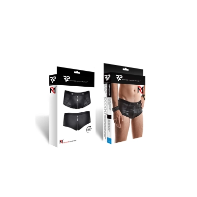 Briefs REGNES FETISH PLANET – wetlook 360°, perforacje, rozmiar XXL