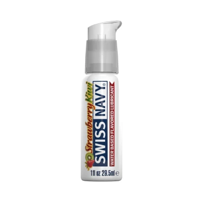 Lubrykant smakowy Swiss Navy® - Truskawkowo-Kiwi, 1 fl oz / 30 ml, długotrwały, komfortowy