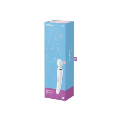 Masażer Wand-er Woman, Satisfyer - XXL, 50 kombinacji wibracji, wodoodporny, silikon