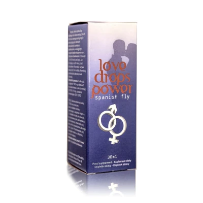 Suplement diety - Love Drops Power 30ml, Afrodyzjak, zwiększa pobudzenie i energię