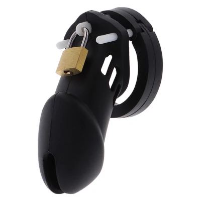 Klatka cnoty silikonowa HIDDEN DESIRE EXTREME L, średnica 5,2 cm, długość 9 cm