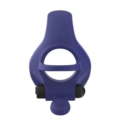 Pierścień erekcyjny Gladiator, silikon medyczny, 10,9 cm, wodoodporny, wibracje