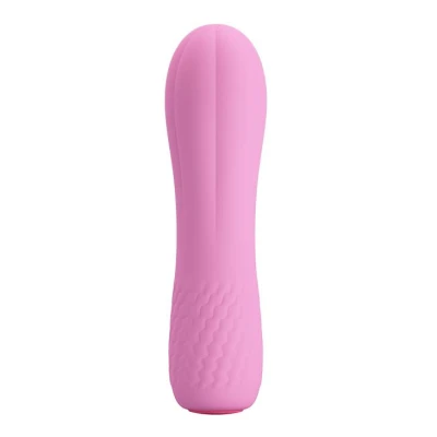 Wibrator mini PRETTY LOVE ALICE, 12 funkcji, ergonomiczny, wodoodporny, różowy