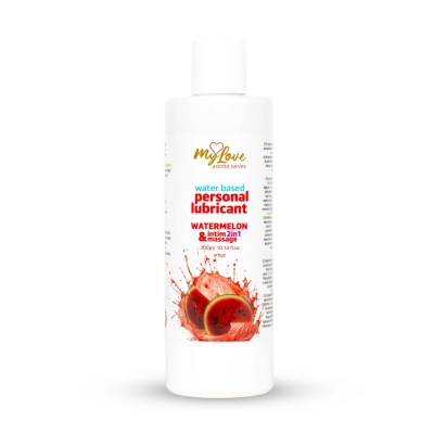 Żel intymno-masujący 2w1 MyLove Aroma Watermelon, wodny, arbuzowy, 300 ml