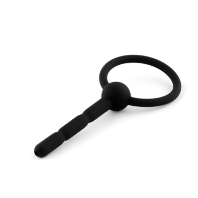 Plug penisa Silikonowy Series 03 — kanał wewnętrzny, długość 10,5 cm, ø 0,8 cm