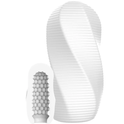 Masturbator średniej wielkości TOYJOY HERO, spirala, materiał TPE, ergonomiczną konstrukcję